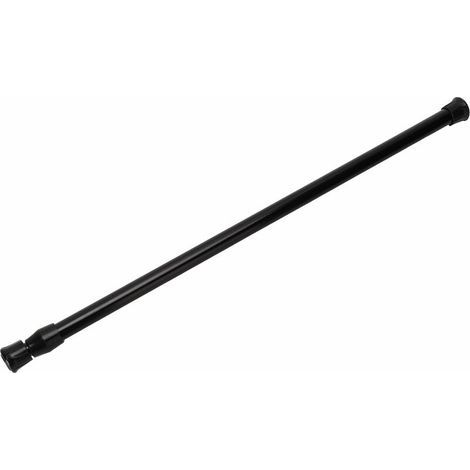 Barra telescópica para cortinas 40-70 cm – Acero de alto contenido en carbono – Instalación sin taladro – Para cocina, baño, armario (1/5)