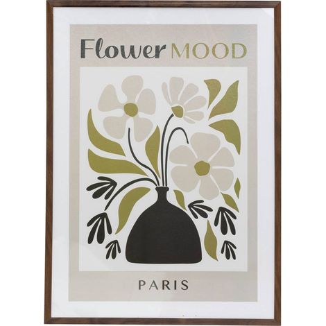 Arabella póster enmarcado 70x50cm - Atmosphera créateur d'intérieur