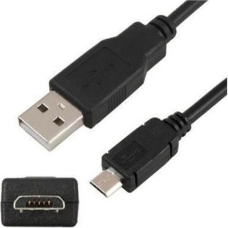 Câble Microusb - 1 M - Compatible Universel - Pour Smartphone Tablette Charge Et Transfert De Données - 1 Pièce