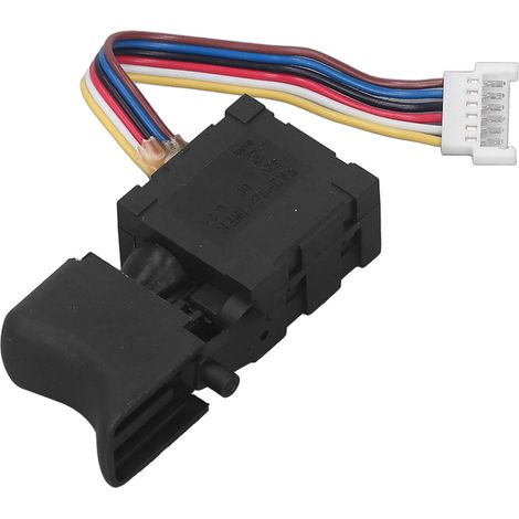 Interrupteur de gâchette universel pour perceuse sans balais, contrôle de vitesse 42V, bouton poussoir avec verrouillage (1/5)