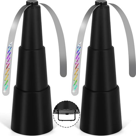 Moustiques Repoussent Les Ventilateurs, 2 Pièces Ventilateur Anti Mouche Indolore pour Eloigner Les Mouches de la Table, Repellent Moustique Fan pour Maison Dîner, Pique-Nique et Barbecue (1/5)