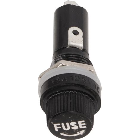 Porte-fusible 50 pièces, montage sur panneau électrique, excellente fixation, résistant aux hautes températures, forte torsion, pour voitures, 10A 250V (1/5)