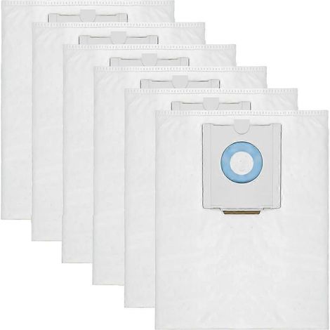 Lot de 6 sacs filtrants de rechange à 5 couches pour aspirateur Festool CT 36/ CTM 36 E/CTL 36 E (réf. 496186) (1/5)
