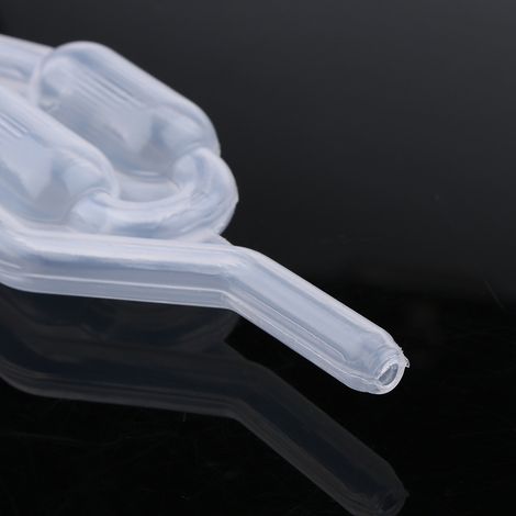 Clapet anti-retour en plastique à sens unique pour fermentation de bière et vin, valve étanche avec joint, kit de brassage maison, 3 pièces. (1/5)