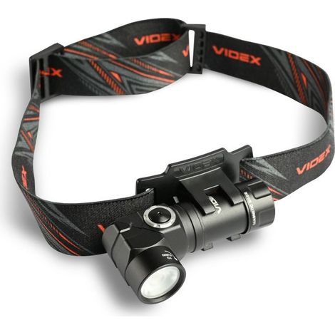 Torcia tattica multifunzionale a LED con batteria da 10W per 30 ore, portata 600lm, 105 m, IP66 VLF-A244RH Videx (1/5)