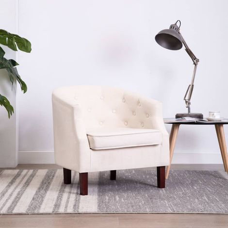 Fauteuil-Chaise de relaxation-Fauteuil Relax beige tissu 960098 (1/5)