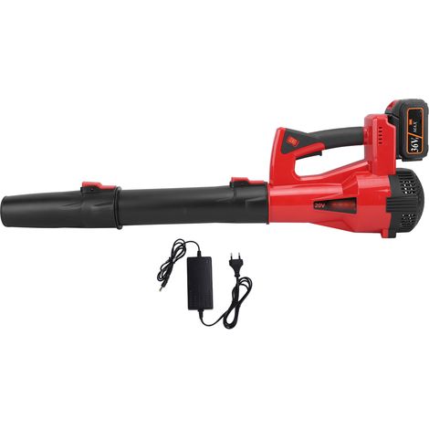 Souffleur de feuilles sans fil électrique portable pour terrasse jardin trottoir 100‑240V ES 3607 prise UE (1/5)