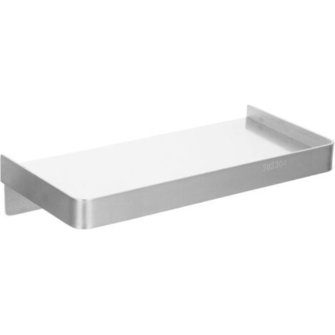 QORVA-Support de téléphone mural pour salle de bain en acier inoxydable, peu encombrant, coins arrondis pour plus de sécurité, facile à installer (1/5)
