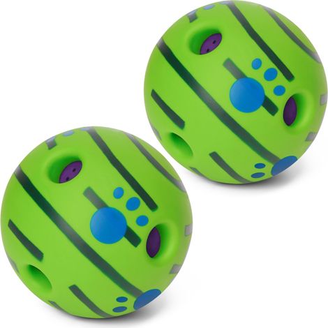 Balle interactive pour chien avec couineur pour divertir votre chien toute la journée, jouet pour chats et chiens de petite, moyenne et grande taille, soulage l'anxiété et l'ennui