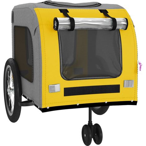 Rimorchio/carrello giallo per animali domestici 020044307