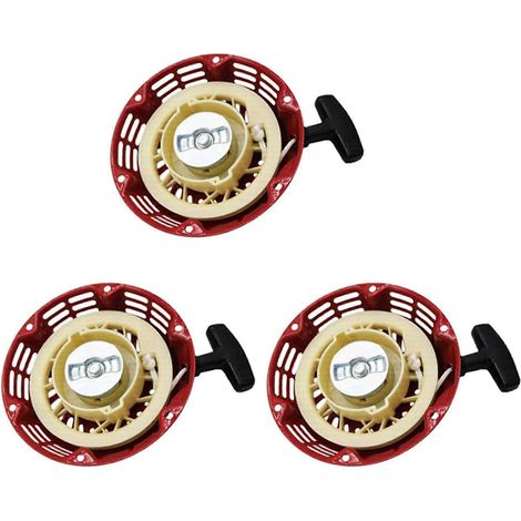 Démarreur à rappel 3X pour générateur Honda GX120, GX140, GX160 et GX200 (5,5 CV et 6,5 CV). (1/5)