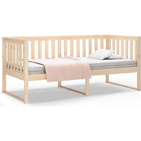 Maison Exclusive - Tagesbett ohne Matratze 90x190 cm Massivholz K (1/5)