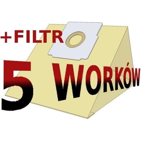 Zelmer sacchetti per aspiratore in carta filtro set di cinque (1/2)