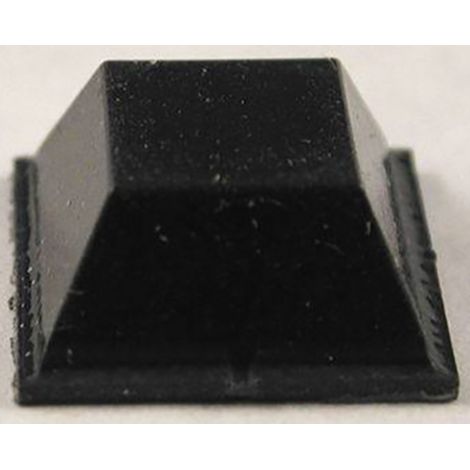 Hammond Electronics 1421T3 Gerätefuß selbstklebend, rund Schwarz (Ø x H) 12.7 mm x 5.8 mm 24 St.