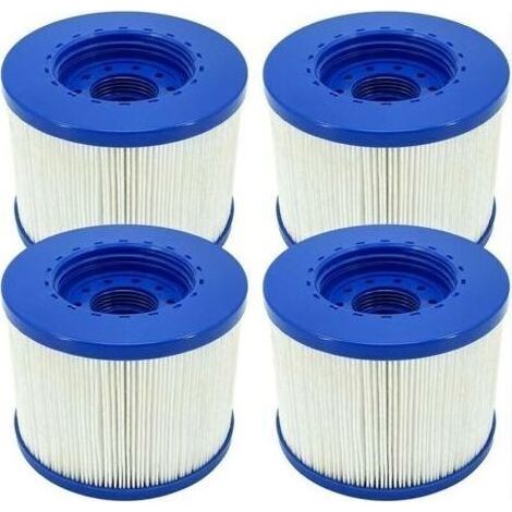 Filtre Spa Infinite a Visser, Cartouche Filtre Vis pour Spa Gonflable Pas De Vis 60mm, Cartouche Filtre pour Spa, Compatible pour Cosy Spa, Clever Spa et de Plus 4 pices (1/4)