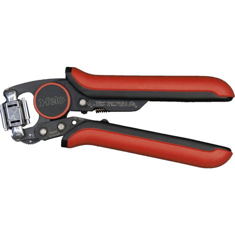 Felo Herramienta de engaste con cabeza rotativa 360° compacta