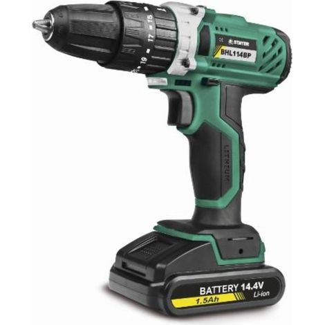 stayer taladro atornillad bhl114 bpk 2 bat li-ion 1.5 ah 1.2011 (1/2)