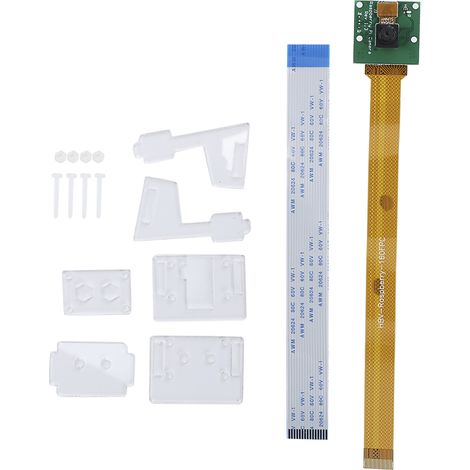 Kit Caméra pour Raspberry Pi 3 avec Support, Câble 15cm - Compatible Module Caméra Zero 1.3 et Zero W (1/5)