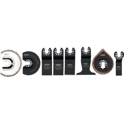 Draper OMT 8-Piece Oscillating Multi-Tool Blade Set with Ceramic Blades (Model 70480) (1/5)