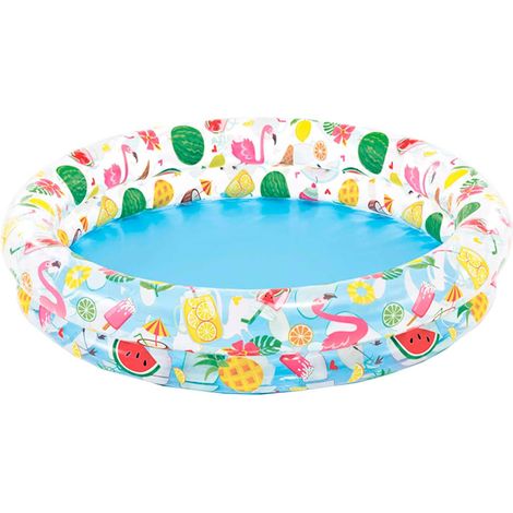 Aufblasbarer Pool mit 2 Ringen, 122x25 cm, 150 Liter