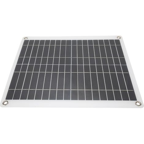 Panneau solaire flexible polycristallin de 25 W pour une utilisation en extérieur, pratique pour les voyages, les camping-cars et les yachts. (1/5)