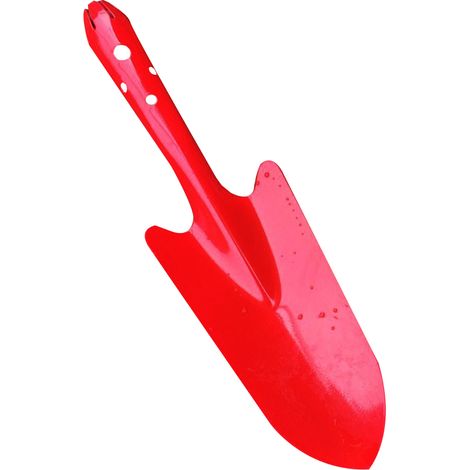 Petite pelle en fer pour planter des fleurs, pelle en fer épais avec manche en fer relié, outils de jardinage (1/5)