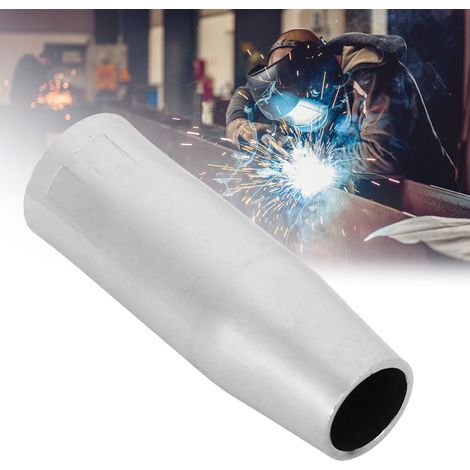 Lot de 10 buses de torche de soudage avec protection et coupelle en cuivre pour soudeuse Binzel 15AK (1/5)