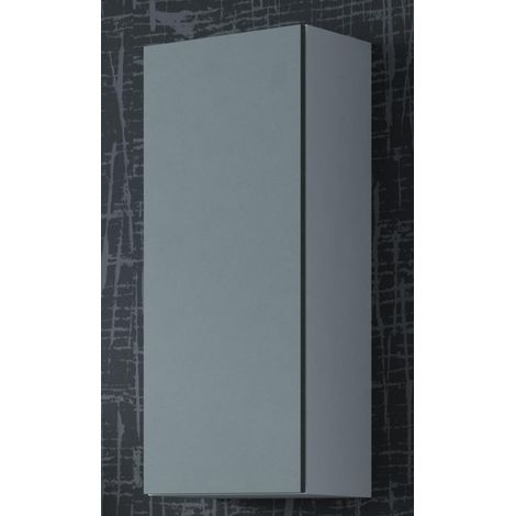 Cama FURNITURE VIGO Vitrine 90 cm - Weiß und Grau, Wandschrank (1/3)