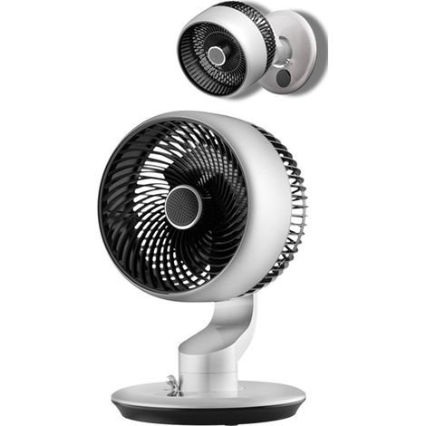 Wall-mounted vacuum suction fan – 5400 mAh battery – 120° automatic oscillation – 5 speeds – 9-hour timer – for kitchen, office and bedroom (1/5)