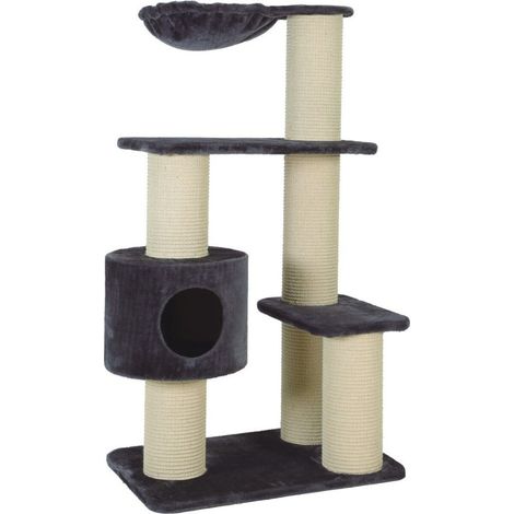 Rascador para Gatos Zolux 504095 Gris Madera Sisal (1/4)