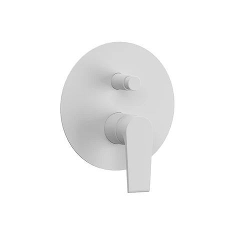 MONOCOMANDO INCASSO DOCCIA CON DEVIATORE LINEA ARTIC- Bianco Opaco- MARIA- pezzi 1