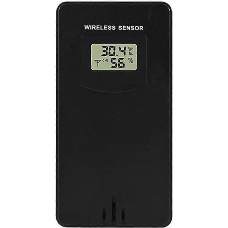 Capteur de température et d'humidité sans fil, hygromètre, thermomètre numérique électronique intérieur/extérieur avec station météo (1/5)