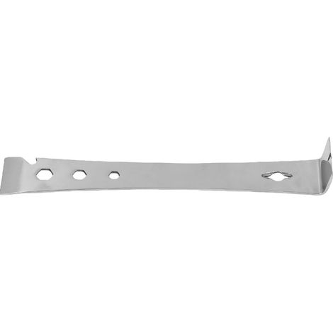 Ortviai Barre de Démontage Inox Miroir Multifonction – Grattoir, Arrache-clous, Casse-vitre, Démonte-plinthes