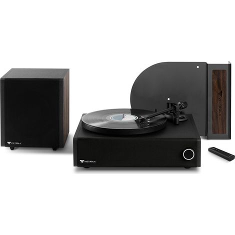 Platine Vinyle V1 + Caisson Noir (1/5)