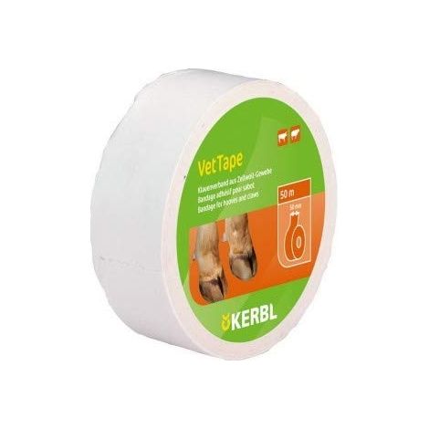 Bandage à onglons pour onglons hautement adhésif VeTape kerbl 50 m