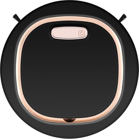 – Aspirateur robot sans fil 1200 mAh – Aspiration autonome pour sols durs et tapis – Niveau sonore 55 dB – Charge USB rapide (1/5)