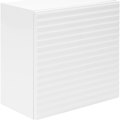 Naturel Mobile bagno basso Savona Natural 40,2x39,6x21,7 cm bianco lucido (SAVONAH40BI)