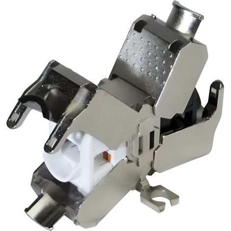 Accesorio de conexión exertis-connect cat 6a stp conexión sin herramientas soporte integrado
