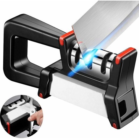 Messerschärfer, Professionelle Messerschärfer, Professionelle Messerschärfer, 4-in-1 Küchenschärfer mit Rutschfester Basis, Messerschärfer (1/5)