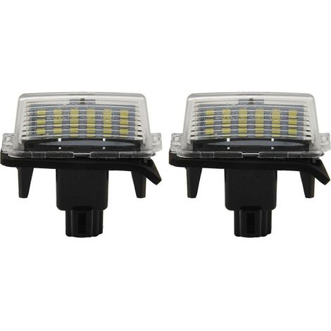 Lot de 4 feux de plaque d'immatriculation LED extérieurs pour Toyota Camry (1/5)