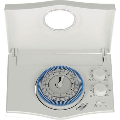 CRONOTERMOSTATO AMBIENTE ELETTRONICO A PROGRAMAZIONE GIORNALIERA - ALIMENTAZIONE A BATTERIE - GIORNALIERA  - WAT