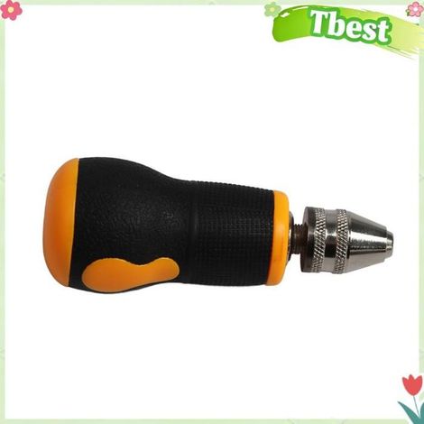 Ensemble de mini perceuses à main portables, petite perceuse à main avec 10 forets hélicoïdaux de 0,8 à 3,0 mm (1/4)