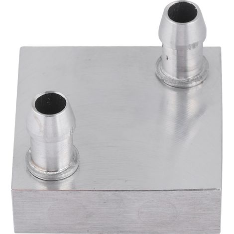 bloc d'eau en alliage d'aluminium à sortie supérieure de 40 x 40 mm (1/5)