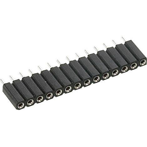 W & P Products Buchsenleiste (Präzision) Anzahl Reihen: 1 Polzahl je Reihe: 20 255-020-1-50-00 1 St.