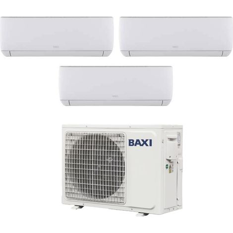 Climatizzatore Condizionatore Baxi Trial Split Inverter Serie Astra 12+12+12 con LSGT70-3M R-32 Wi-Fi Optional 12000+12000+12000 - Novità
