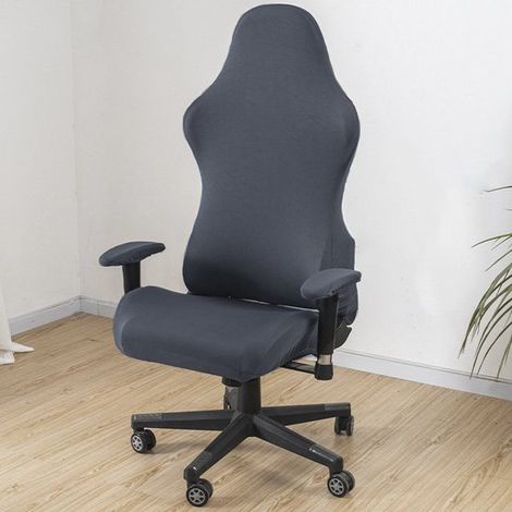 Coprisedia da gaming, coprisedia elastico, coprisedia universale per ufficio, lavabile, per uffici, soggiorni, camere da letto, ecc., rosso bordeaux. (1/5)