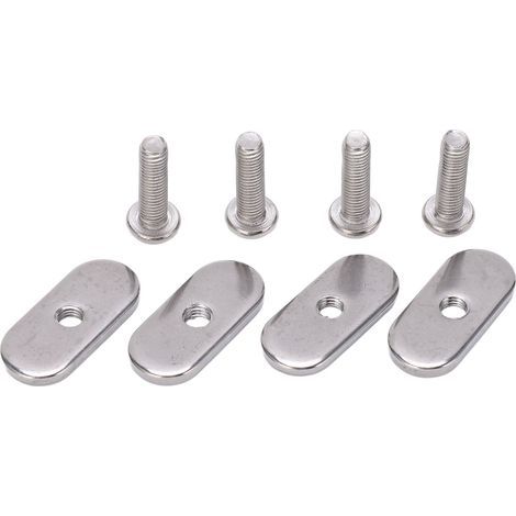 4 Ensembles de Vis de Rail en Acier Inoxydable M5 Résistantes à la Rouille pour Canoës et Kayaks (1/5)