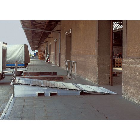 Pont de chargement quais bas - Longueur 4120mm / Largeur 1500mm - Charge max 4000kg - Vendue à l'unité - MBD/0