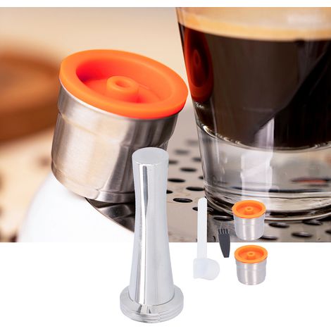 Filtre à café réutilisable en acier inoxydable pour capsules Illy, accessoire pour la maison, le bureau et le café. (1/5)