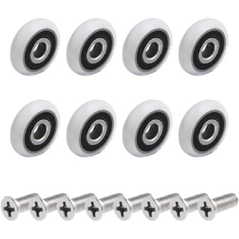8 galets de porte de douche de (19mmM5screw) (1/5)